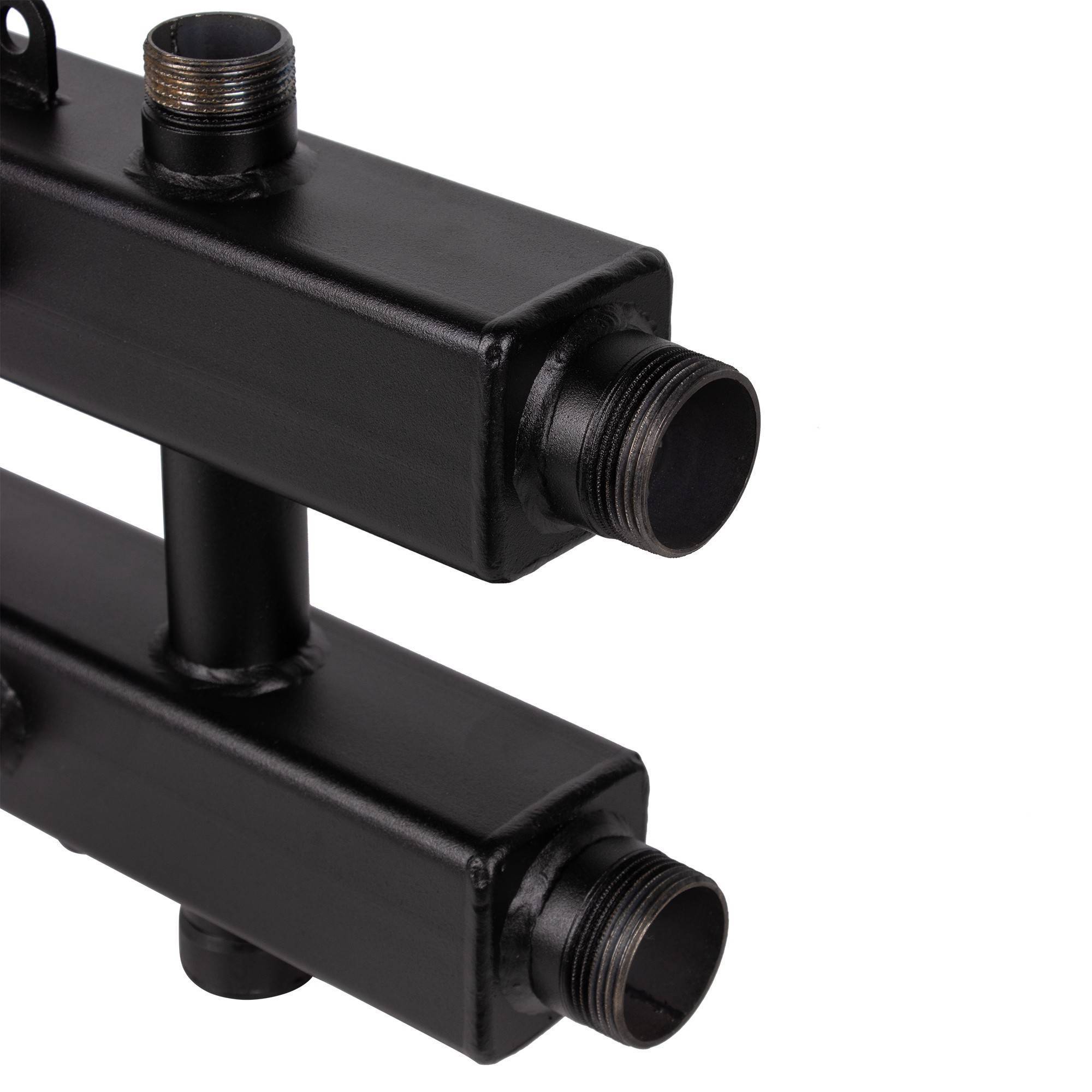 Коллектор распределительный Royal Thermo 3 контура (1 вверх, 1 вниз, 1 вбок) RTE 50.125.02 D