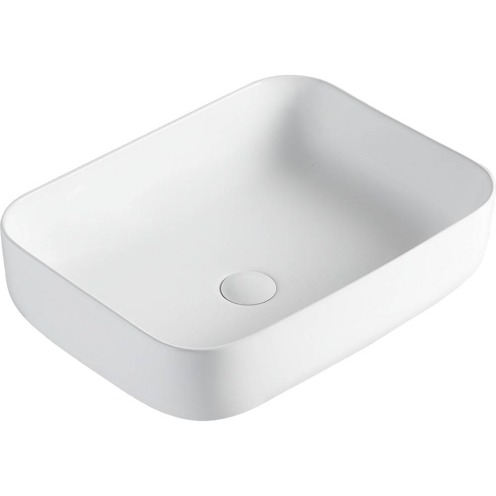 Раковина накладная Orange B05 санфарфор белый глянец B05-500W