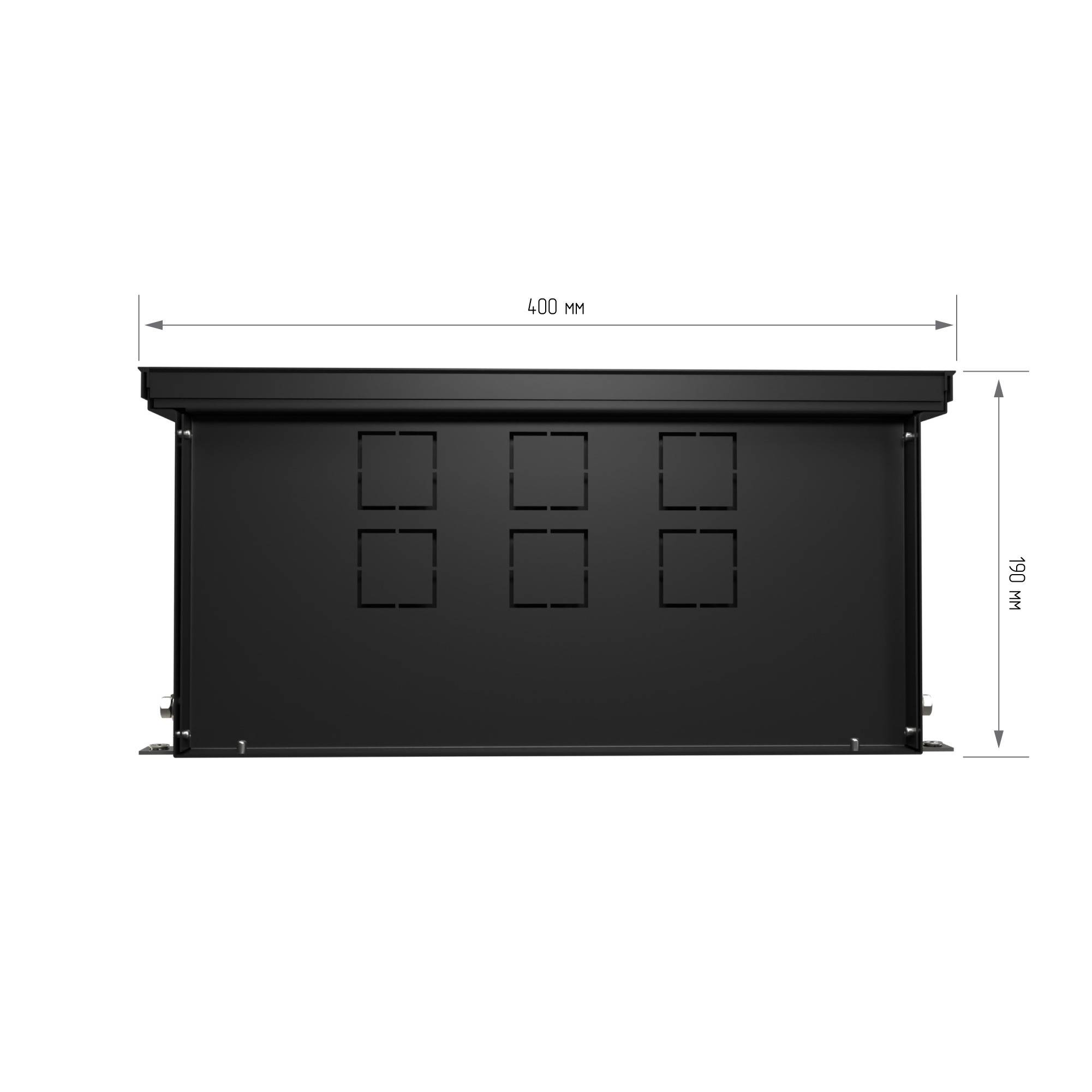 Конвектор внутрипольный Royal Thermo ATRIUM 190x400x2900 мм DG-U-DB ATRIUM-190/400/2900-DG-U-DB