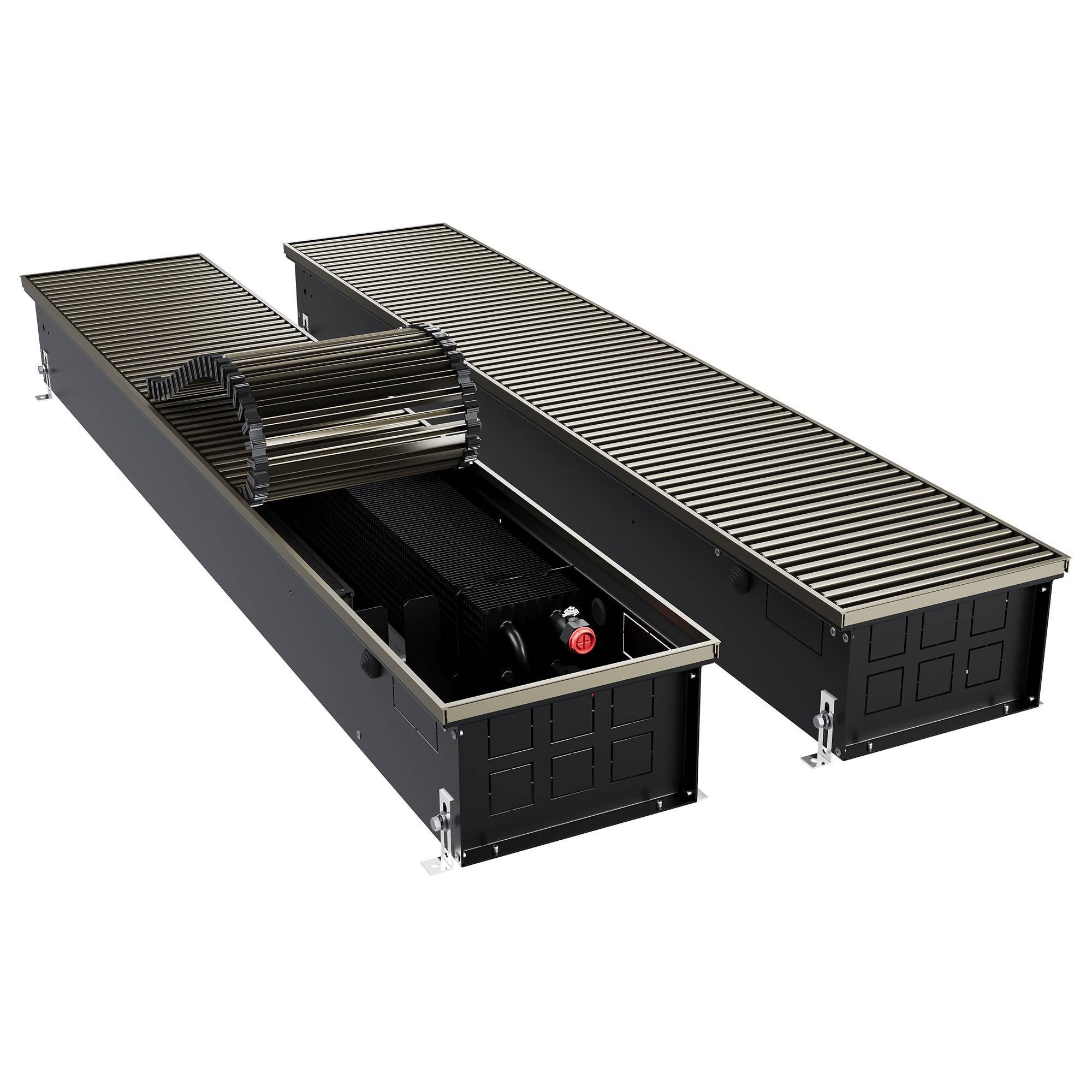 Конвектор внутрипольный Royal Thermo ATRIUM TURBO 150x250x2800 мм инверторный DG-U-DB НС-1666714