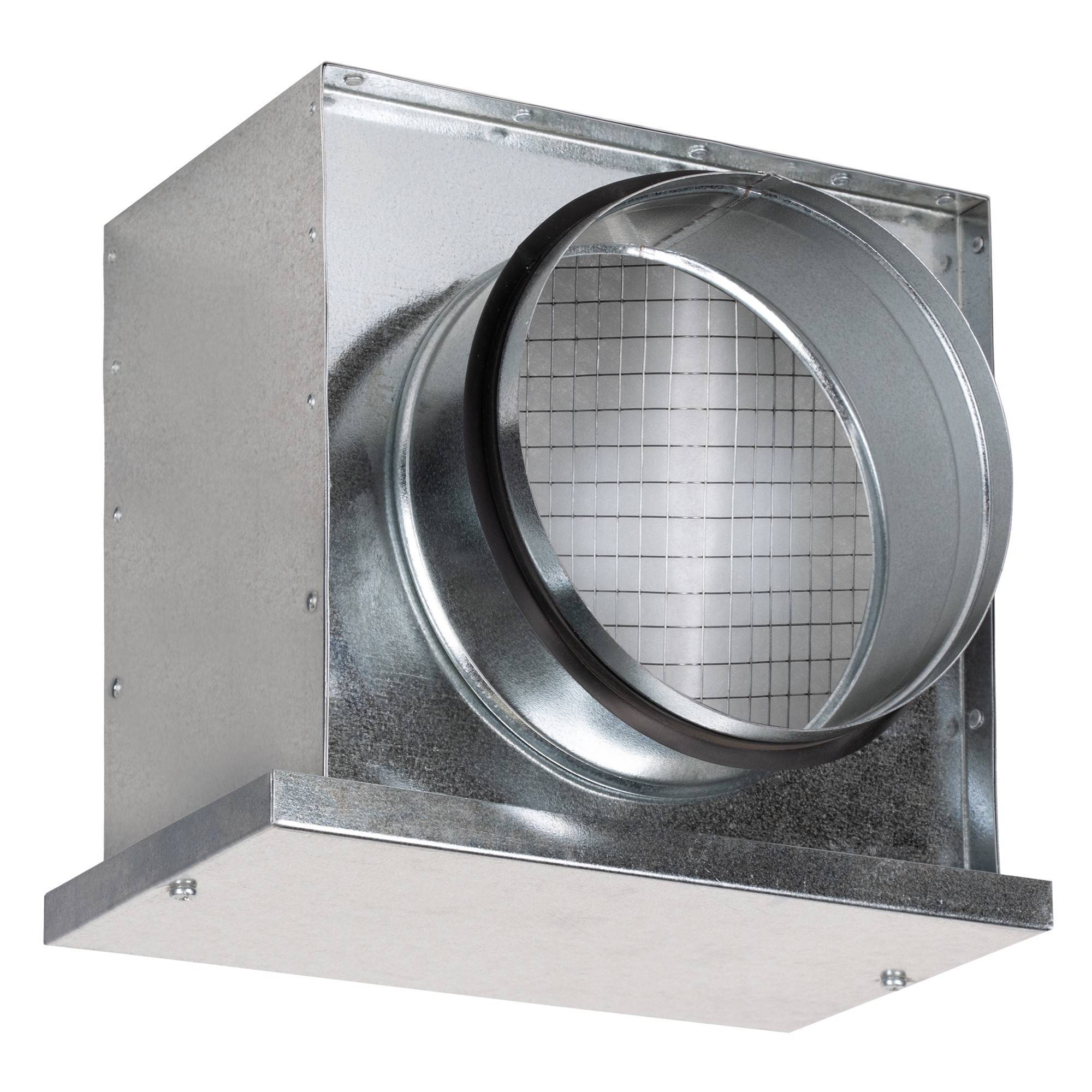 Комплект фильтр-бокс SHUFT FBCr-P 100 и фильтр карманный FCP 100 G4 FBCr-P 100 / FCP 100