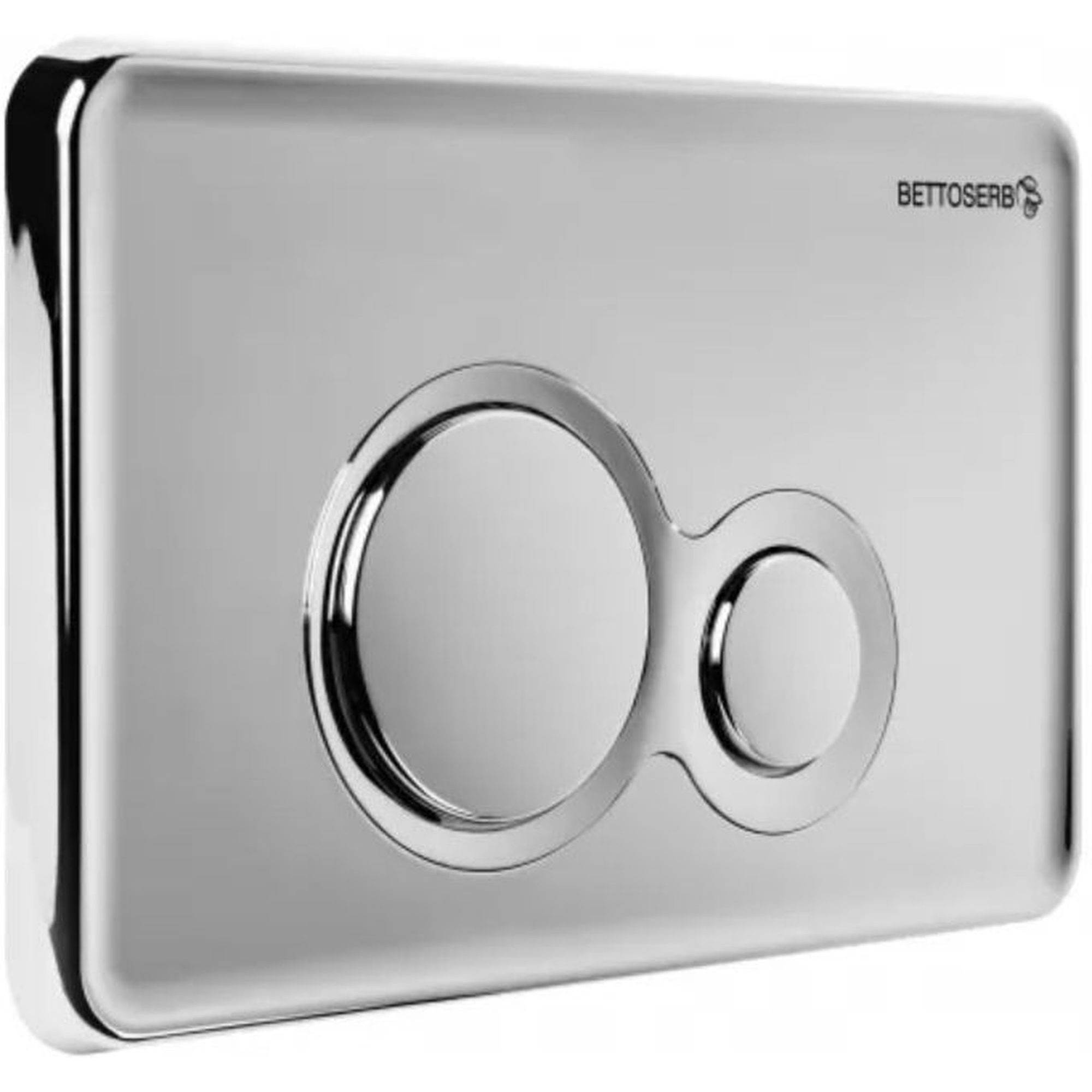 Система инсталляции для унитаза Bettoserb Sava Free Standing с клавишей смыва хром матовый/хром глянец 1637772