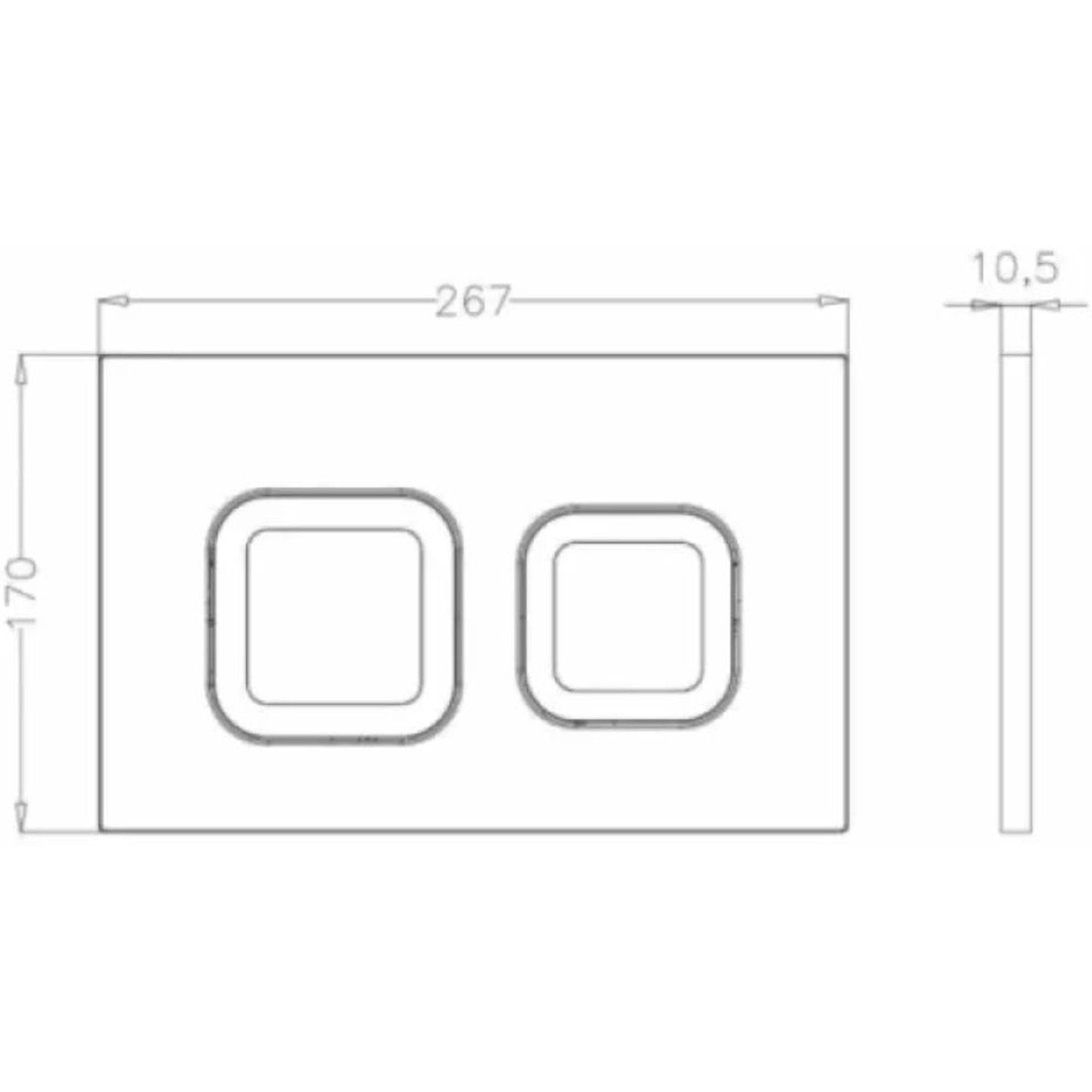 Система инсталляции для унитаза Bettoserb Sava Free Standing с клавишей смыва черный матовый квадратная 1637773