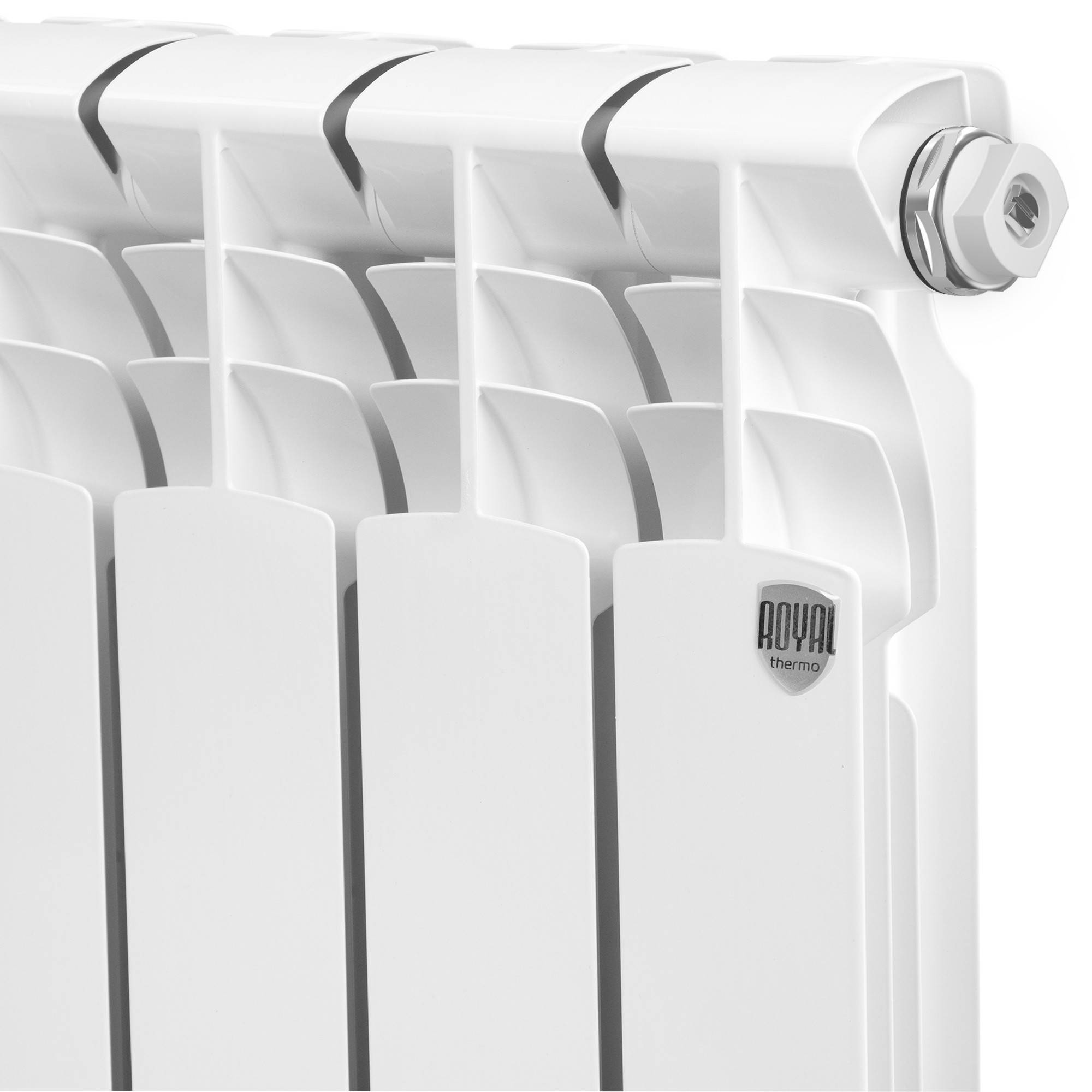 Радиатор биметаллический Royal Thermo Vittoria 2.0 500 8 секций боковое подключение НС-1630210