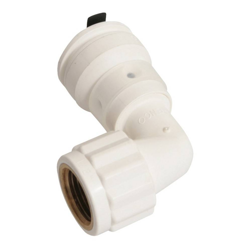 Угольник 90° HENCO Vision 16x1/2 ВР с заглушкой 11V-1604