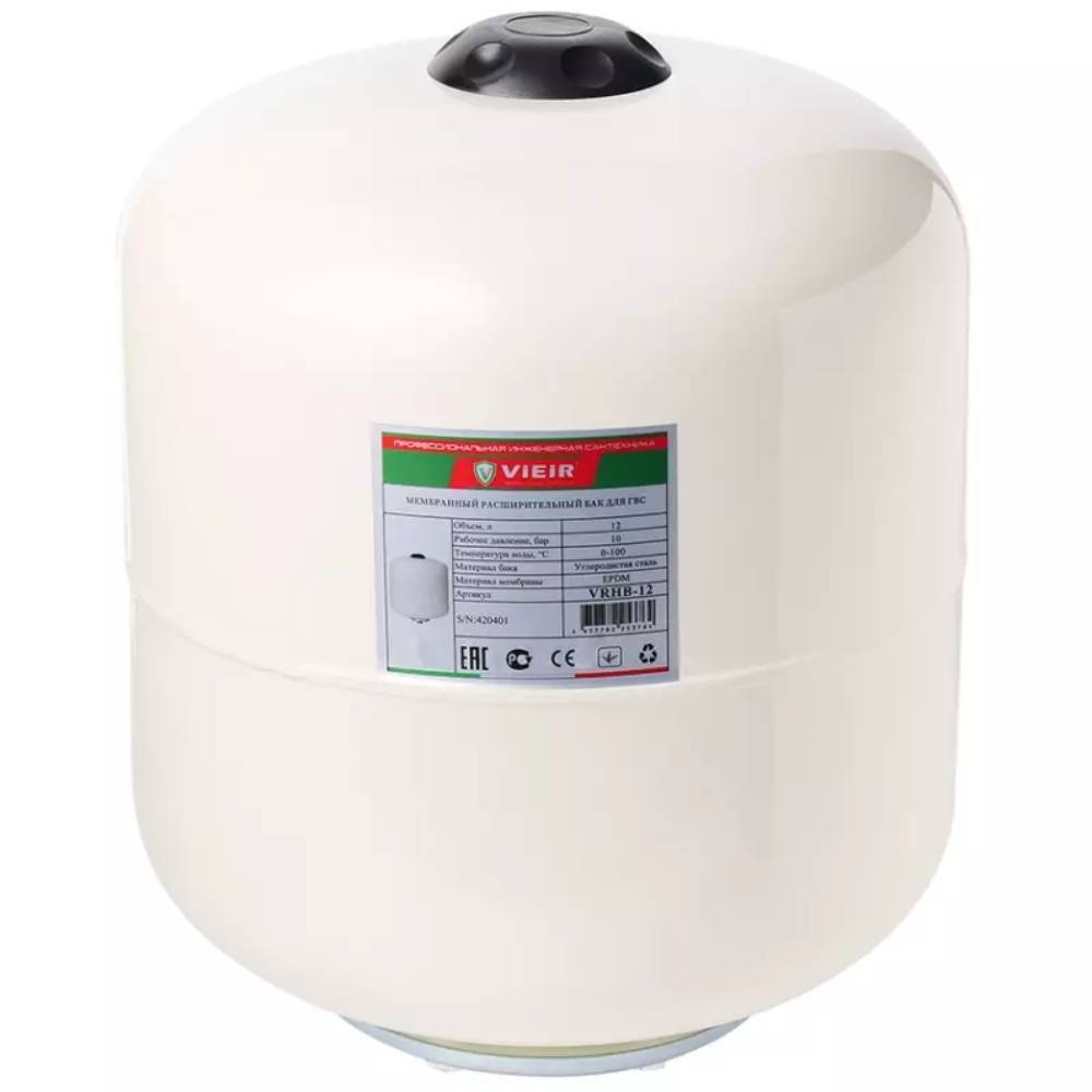 Бак расширительный мембранный VIEIR VRHB-24 24 л 10 бар VRHB-24