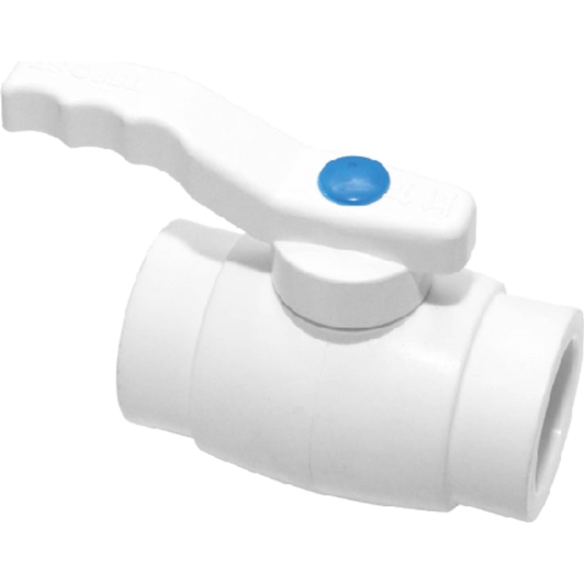 Кран шаровой TEBO PP-R 20 мм Стандарт белый 015063001