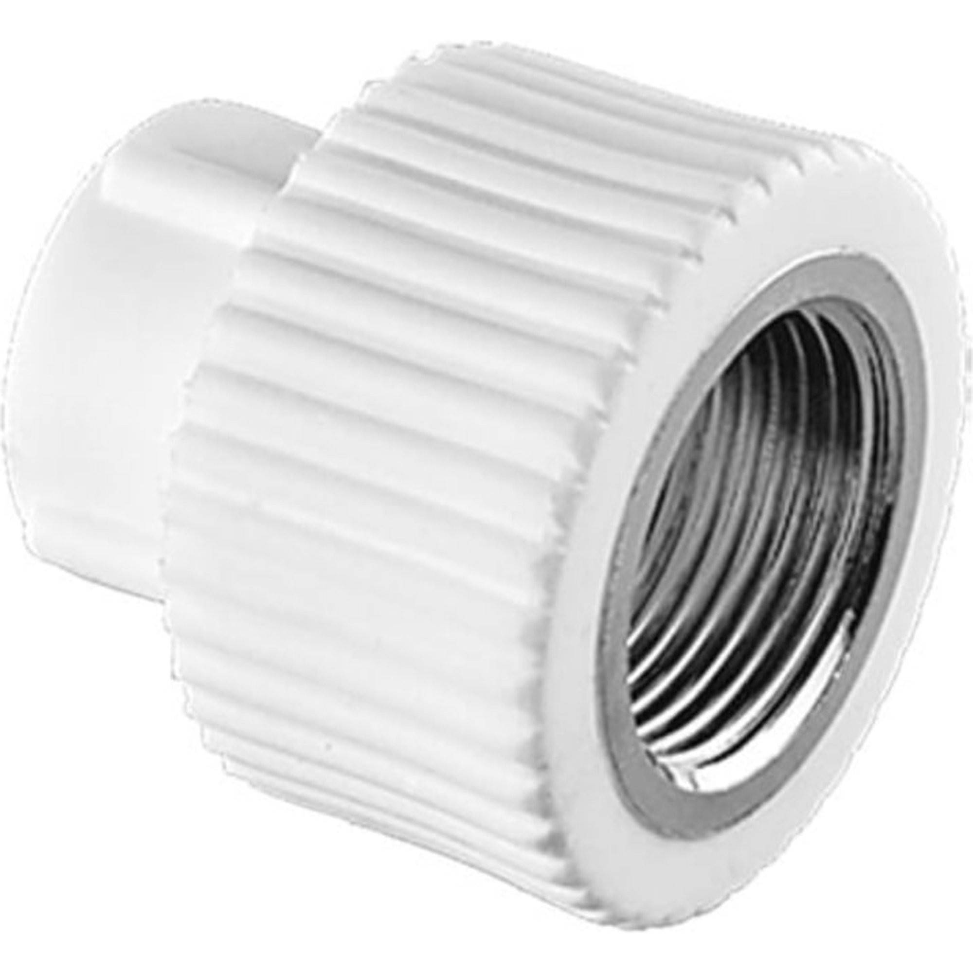 Муфта комбинированная TEBO PP-R 32x3/4 ВР белая 030023408