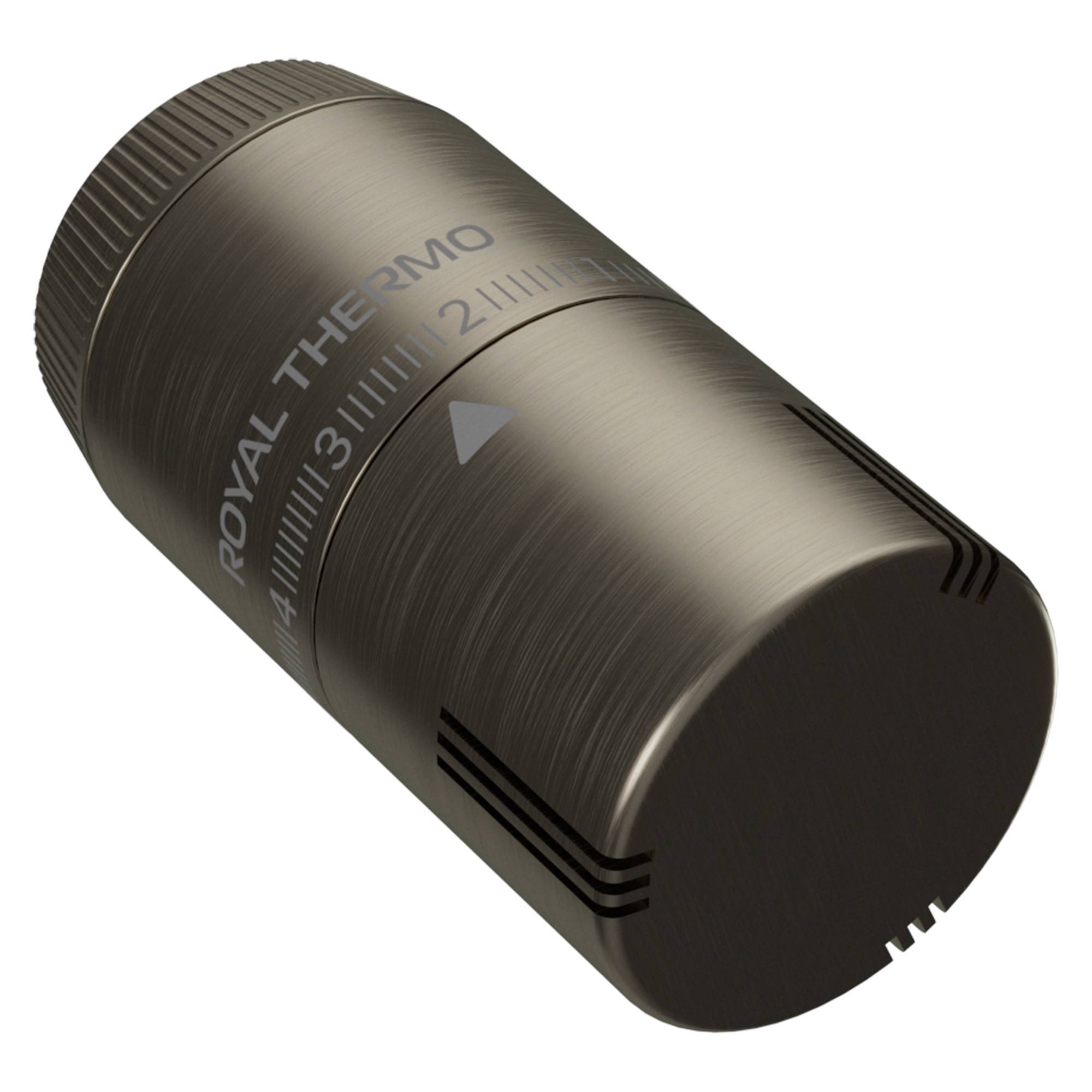 Термоголовка жидкостная Royal Thermo Design M30x1.5 никель матовый НС-1706272