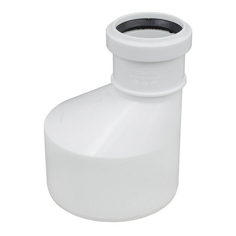 Переход эксцентрический Политэк 110/50 мм для бесшумной канализации ПП 1306868