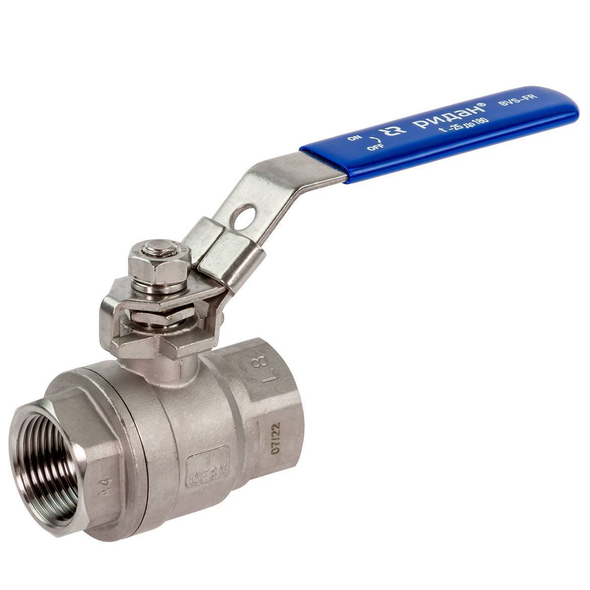 Кран шаровой Ридан BVS-R резьбовой DN 32 PN 63 1457242