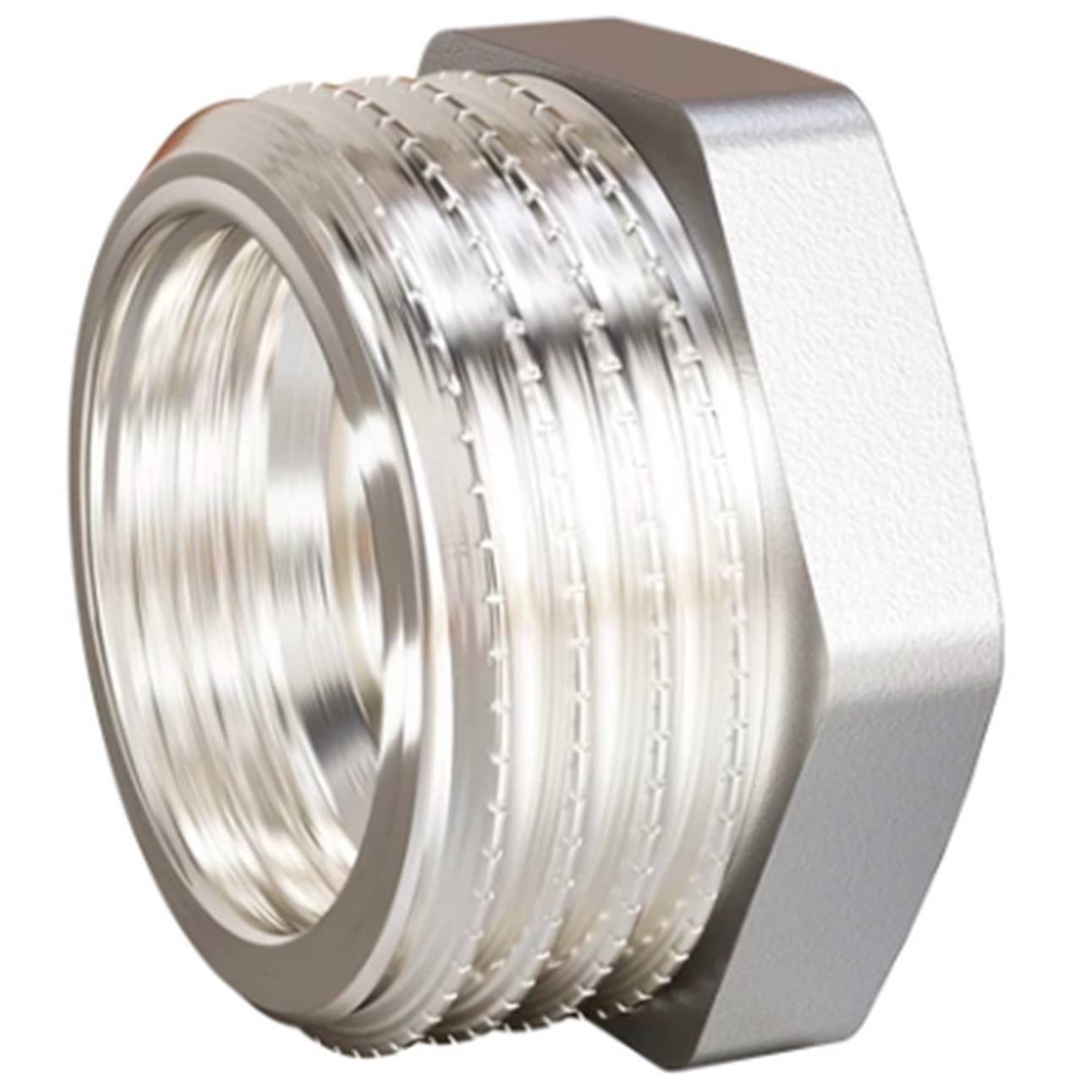 Футорка LD Pride DN15x8 (1/2x1/4) НР-ВР латунь никелированная 1718226