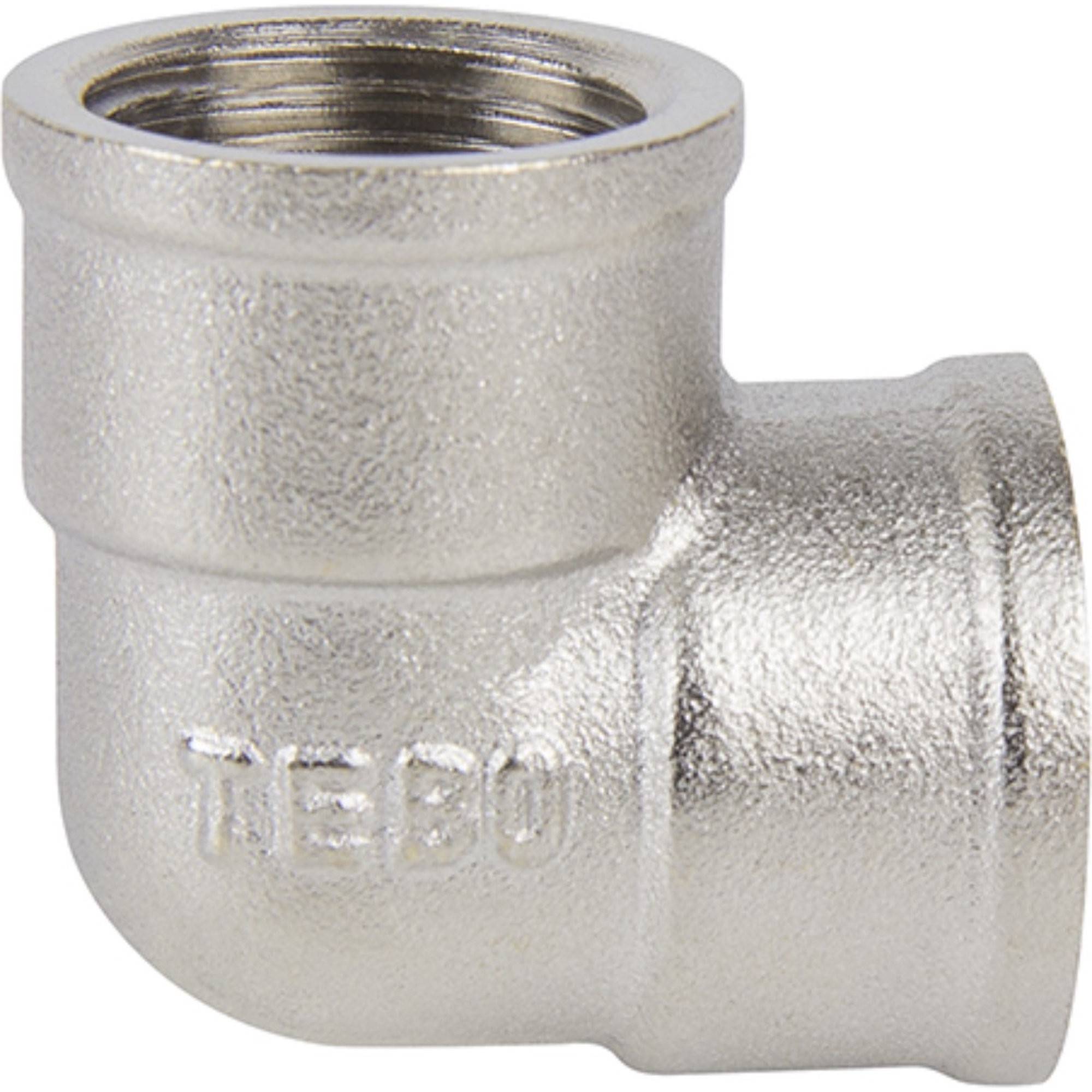 Угольник латунный TEBO 90 градусов 1/2 ВР 1715705