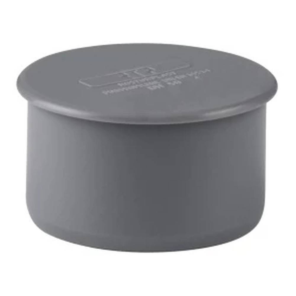 Заглушка канализационная RTP 50 мм серая 36299