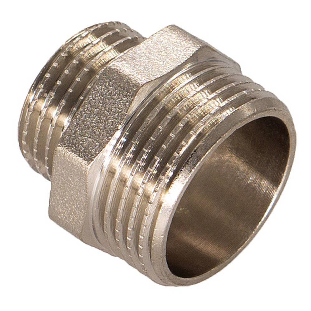 Ниппель переходной латунный СТМ 1 x 1/2 НР-НР 1229541