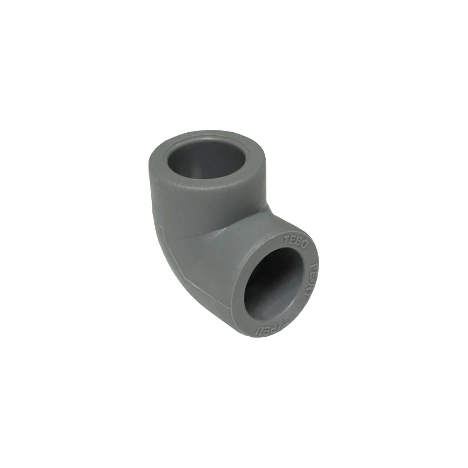 Угольник полипропиленовый TEBO PP-R 110 мм 45 градусов серый 1508580