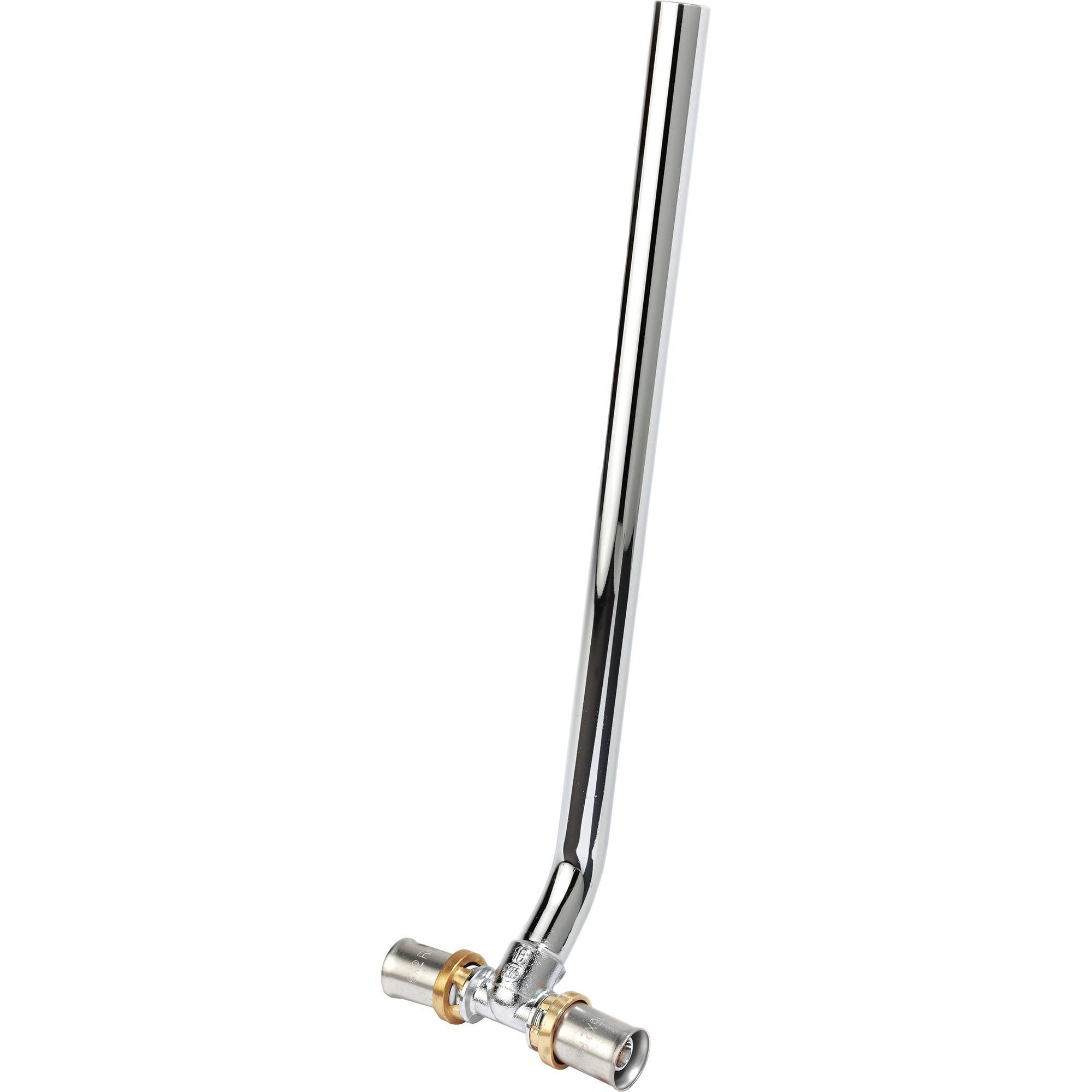 Тройник с трубкой Giacomini Multipress 16x16x16 мм RM158X034