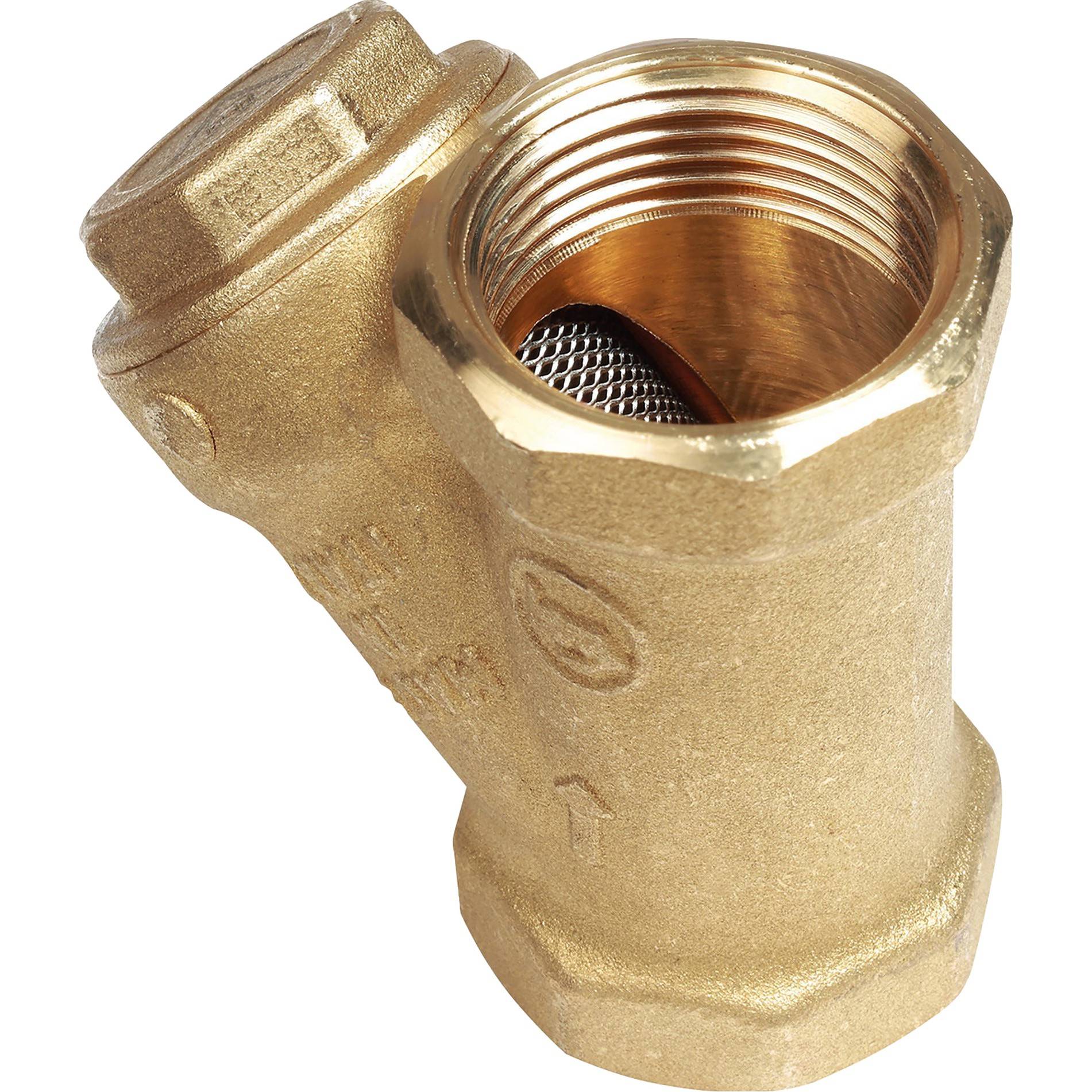 Фильтр сетчатый Giacomini R74M косой с магнитом 2 ВР R74MY008