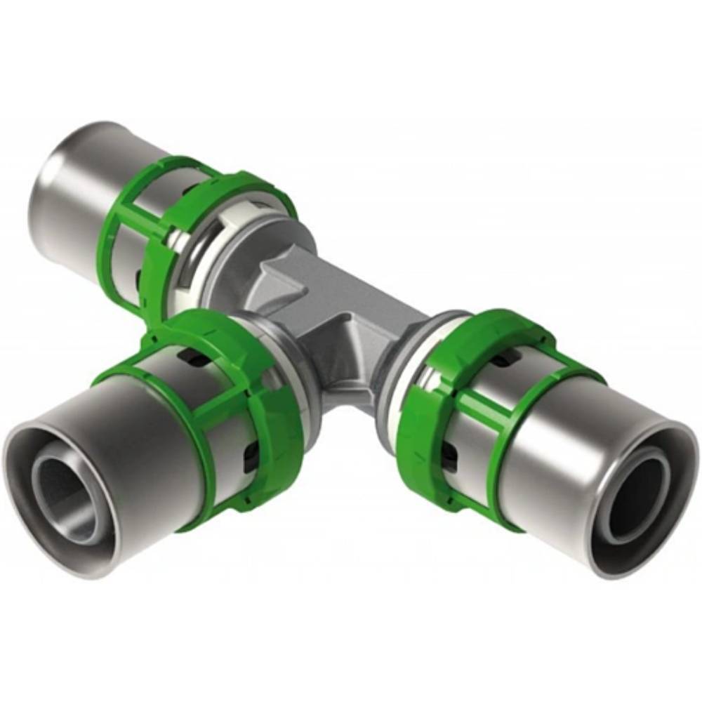 Тройник пресс Comap Skin 20х2.0 мм латунный 730B20