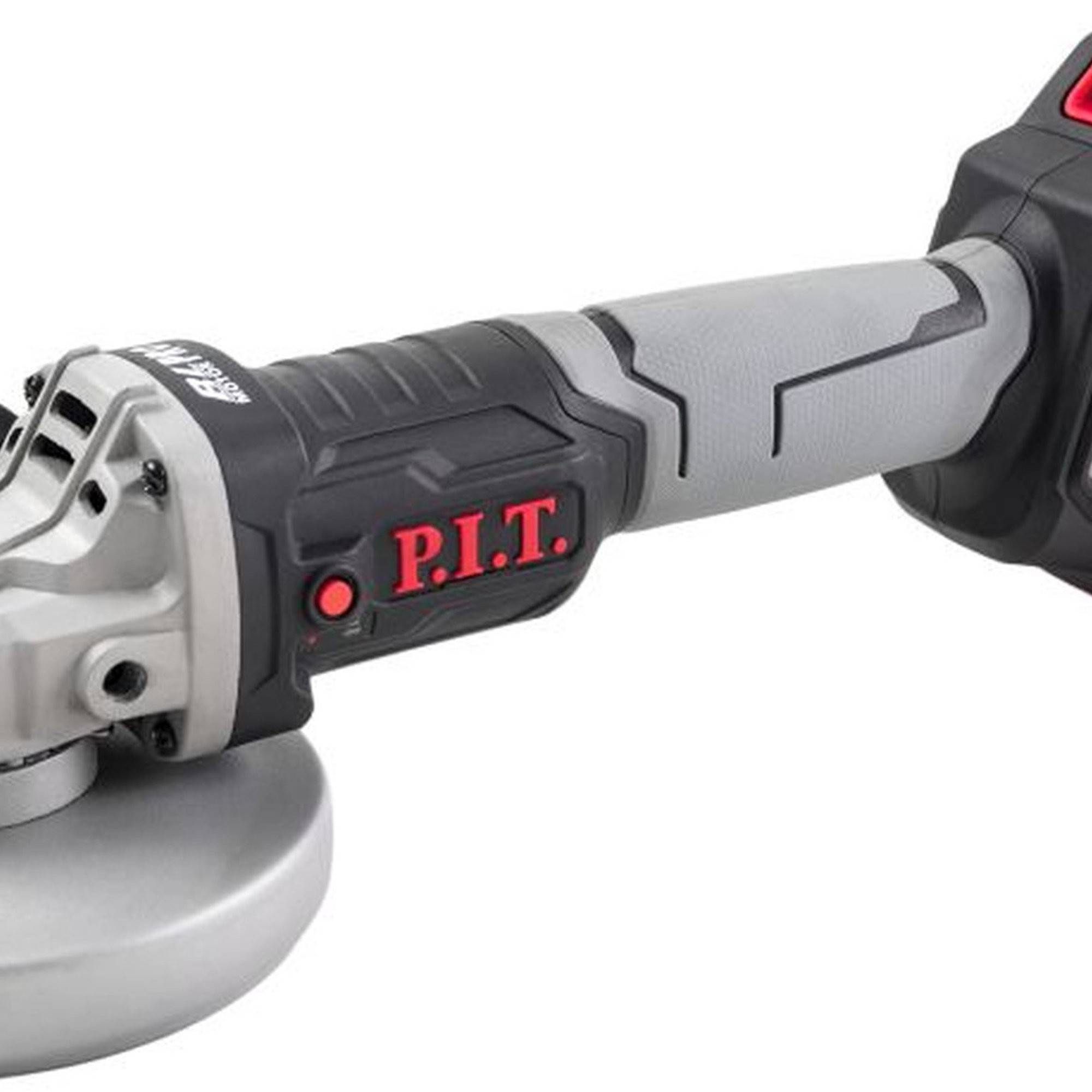 Аккумуляторная угловая шлифмашина P.I.T. PWS20H-125A/1 125 мм 20 В 1х4.0 Ач бесщеточная PWS20H-125A/1