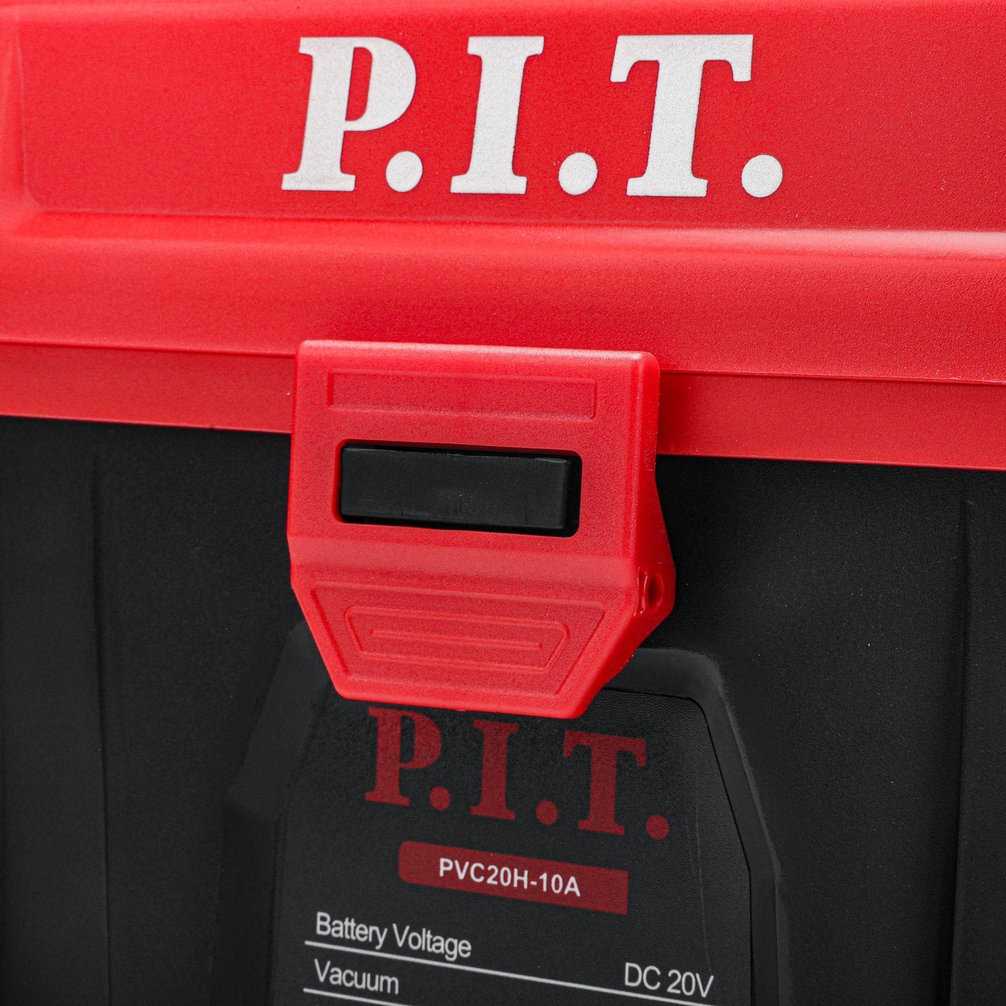 Аккумуляторный строительный пылесос P.I.T. PVC20H-10A 20 В 10 л PVC20H-10A