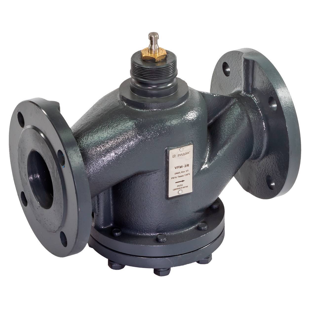 Клапан регулирующий Ридан VFM-2R DN 150 PN 16 Kvs 320 фланцевый 1448121