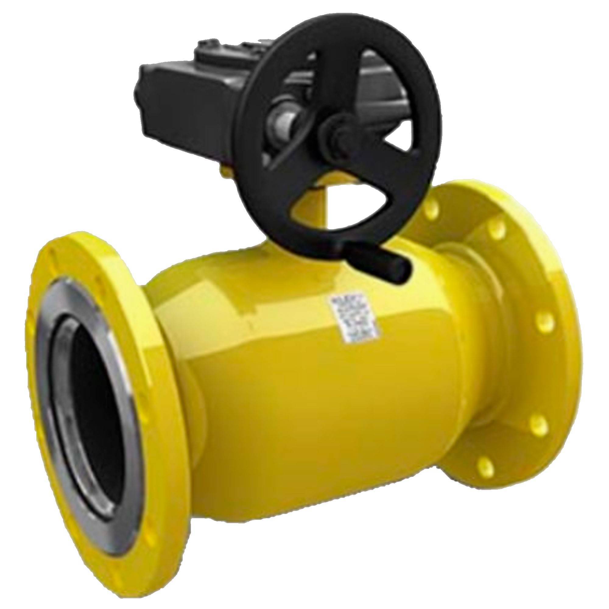 Кран шаровой LD Gas Ду 200/150 Ру 16 фланцевый неполнопроходной с редуктором КШ.Ц.Ф.Gas.200/150.016.Н/П.02