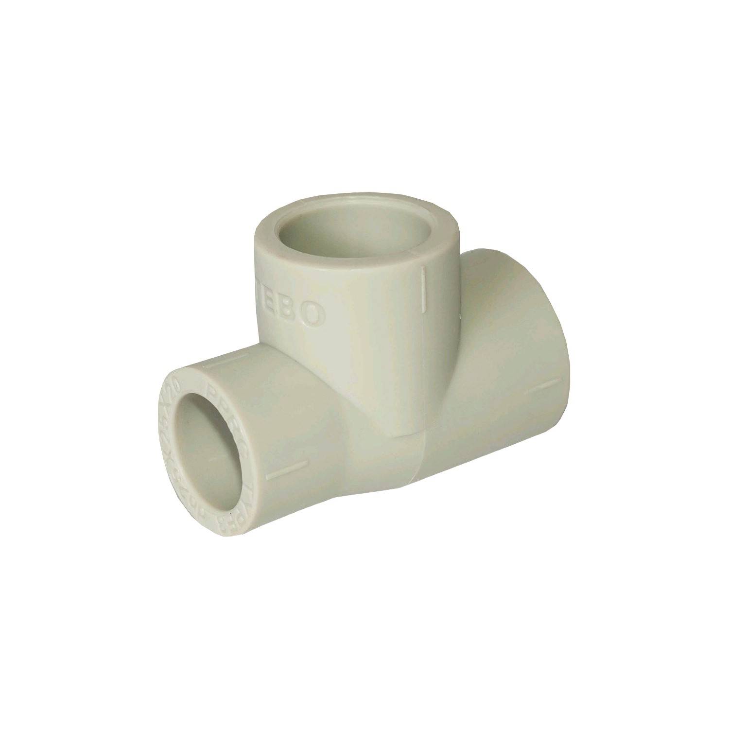 Тройник TEBO PP-R 25 мм серый 10.101.025G