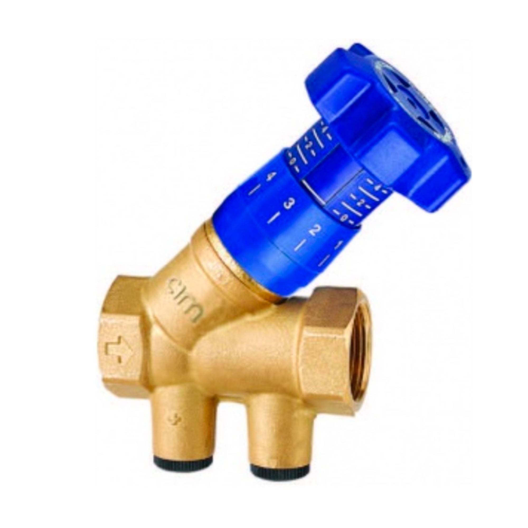 Клапан балансировочный MVI BL.220 с наклонным штоком Ду25 1 дюйм BL.220.05