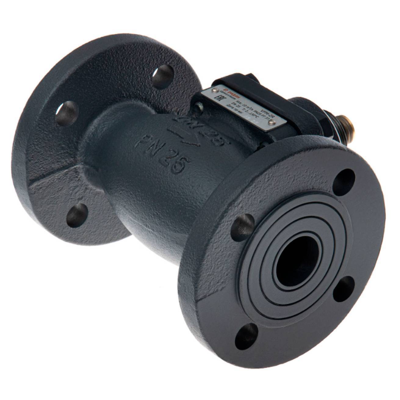 Клапан регулирующий Ридан VFM-2R DN 25 PN 25 Kvs 10 фланцевый 1448134