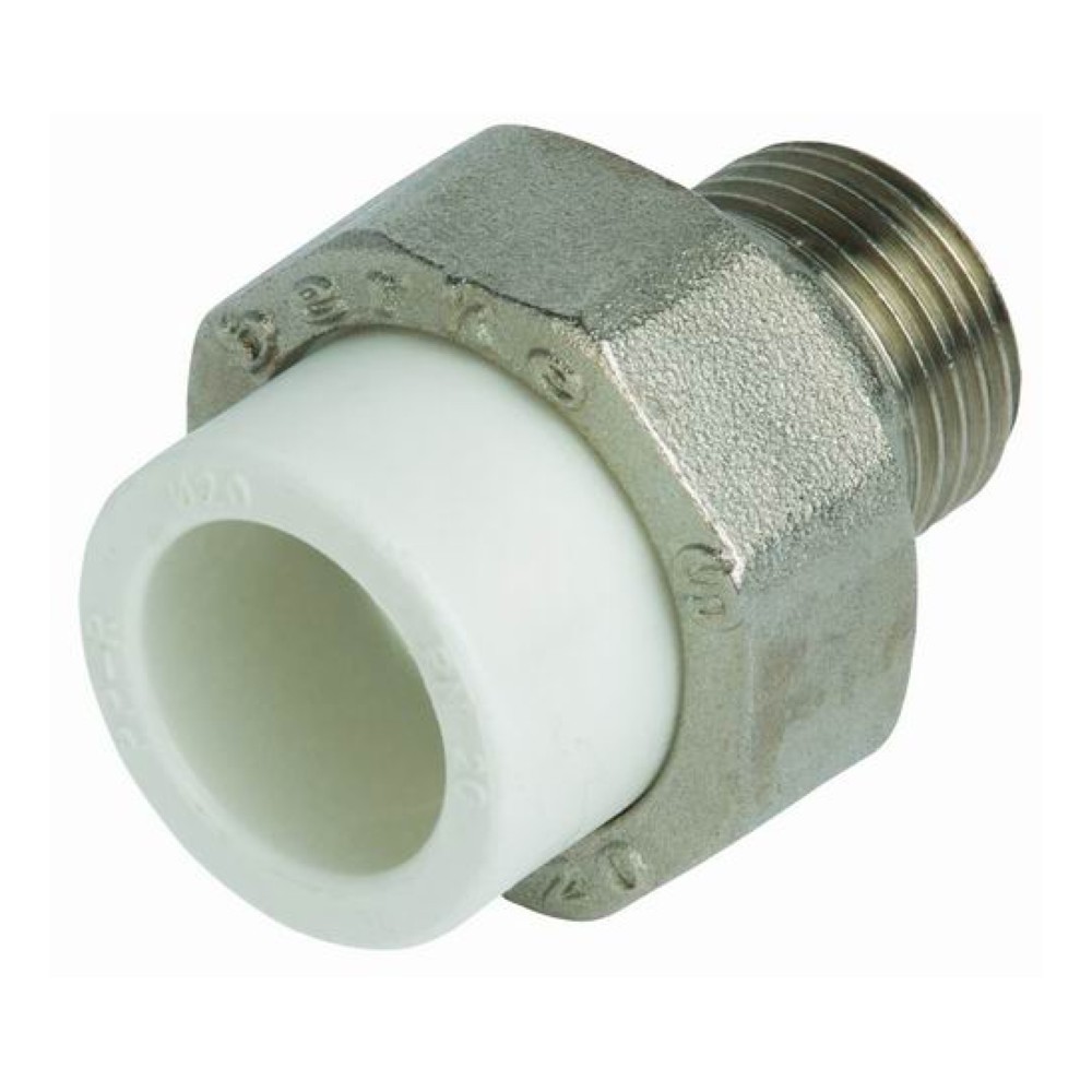 Муфта комбинированная разъемная Berke PPR с наружной резьбой 40 мм x 1 1/4 2.4060.14.024