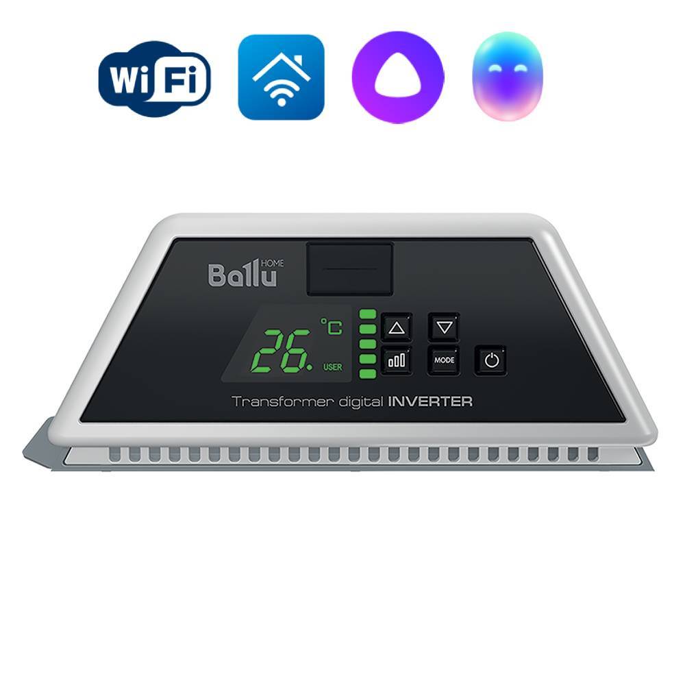 Комплект блок управления Ballu Transformer Digital Inverter BCT/EVU-2.5I и Wi-Fi модуль HDN/WFN-02-01 BCT/EVU-2.5I / HDN/WFN-02-01