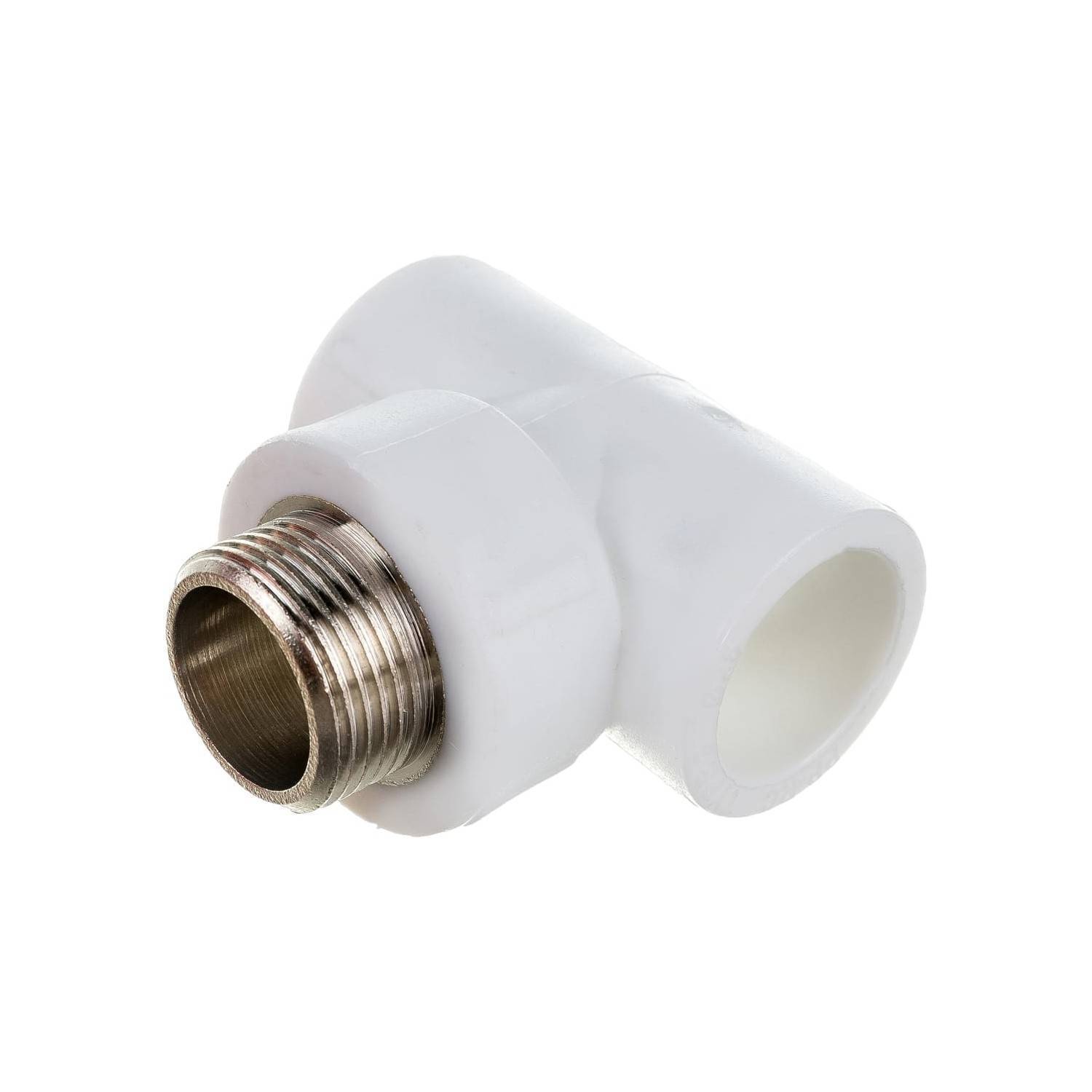 Тройник полипропиленовый РОСТерм PPR комбинированный 25х3/4х25 мм НР НС-1517240