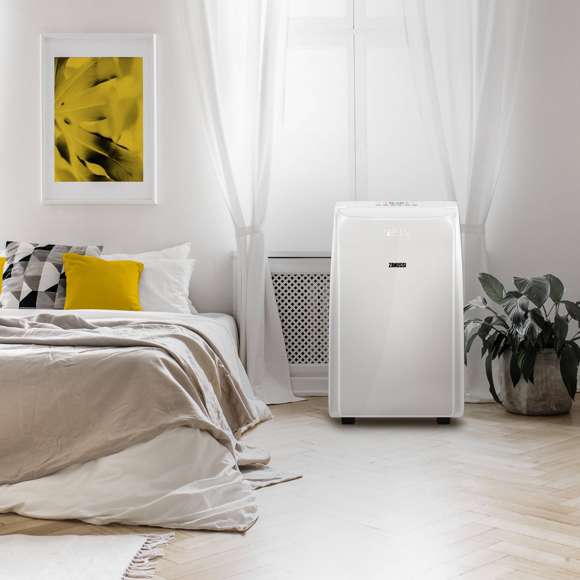 Мобильный кондиционер Zanussi Massimo Solar ZACM-09 NY/N1 White