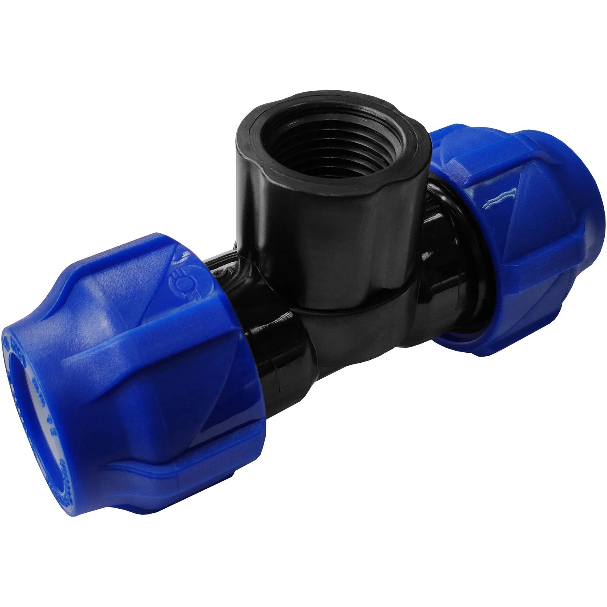 Тройник компрессионный переходной Valfex 40х3/4х40 мм ВР 1425766