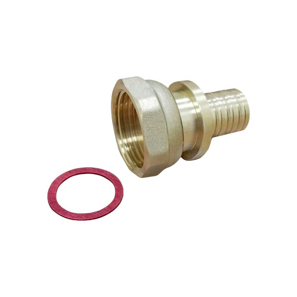 Муфта аксиальная переходная VARMEGA Slide-fit 20x3/4 с накидной гайкой латунь VM51814