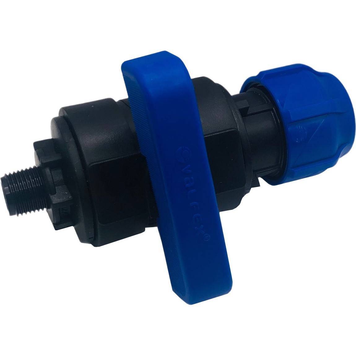 Кран шаровой компрессионный Valfex цанга-наружная резьба 20x3/4 1425600