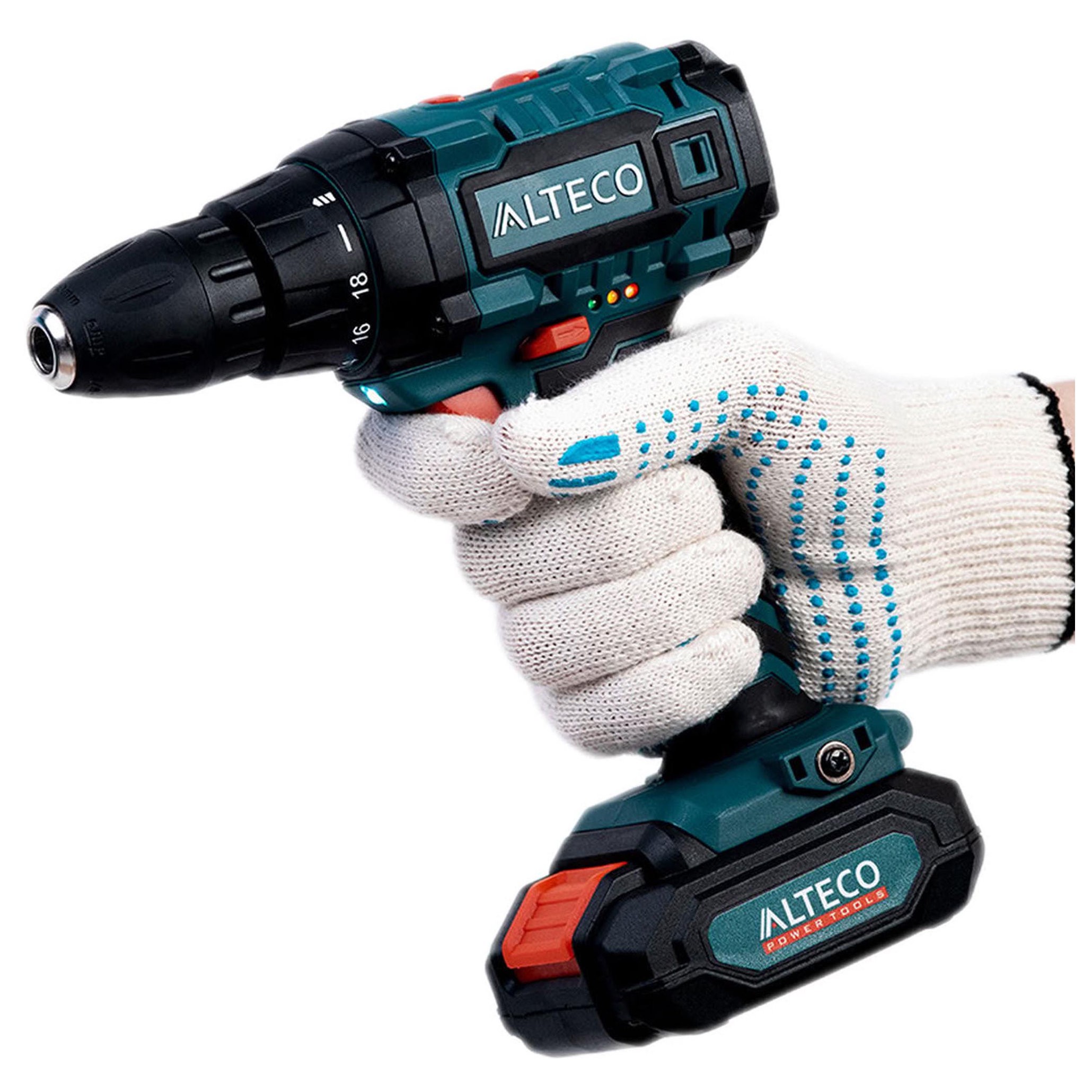 Дрель-шуруповерт аккумуляторная ALTECO CD 1610.1 Li 16 В CD 1610.1