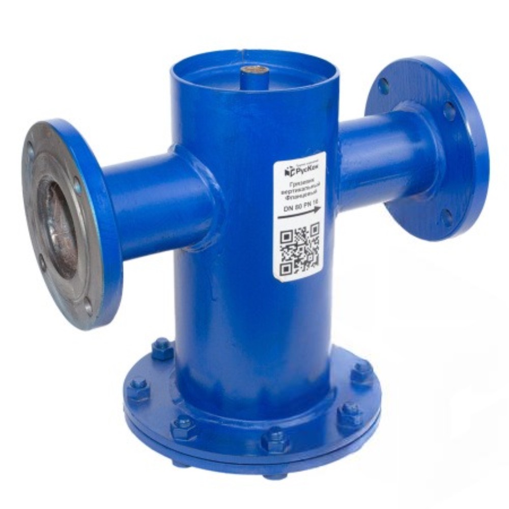 Грязевик вертикальный стальной фланцевый Ду 65 Ру 16 1439109