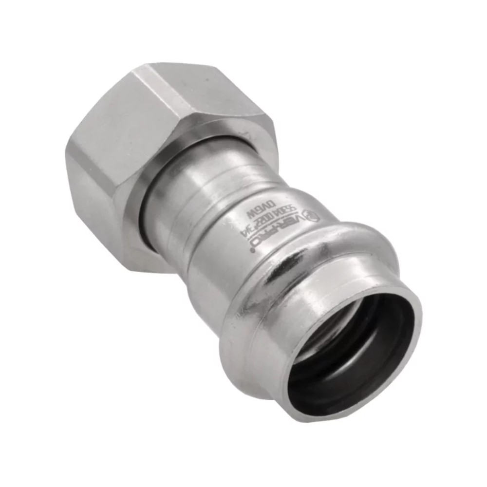 Соединитель с накидной гайкой VIEIR VER-PRO нержавеющая сталь 28x1 1450966