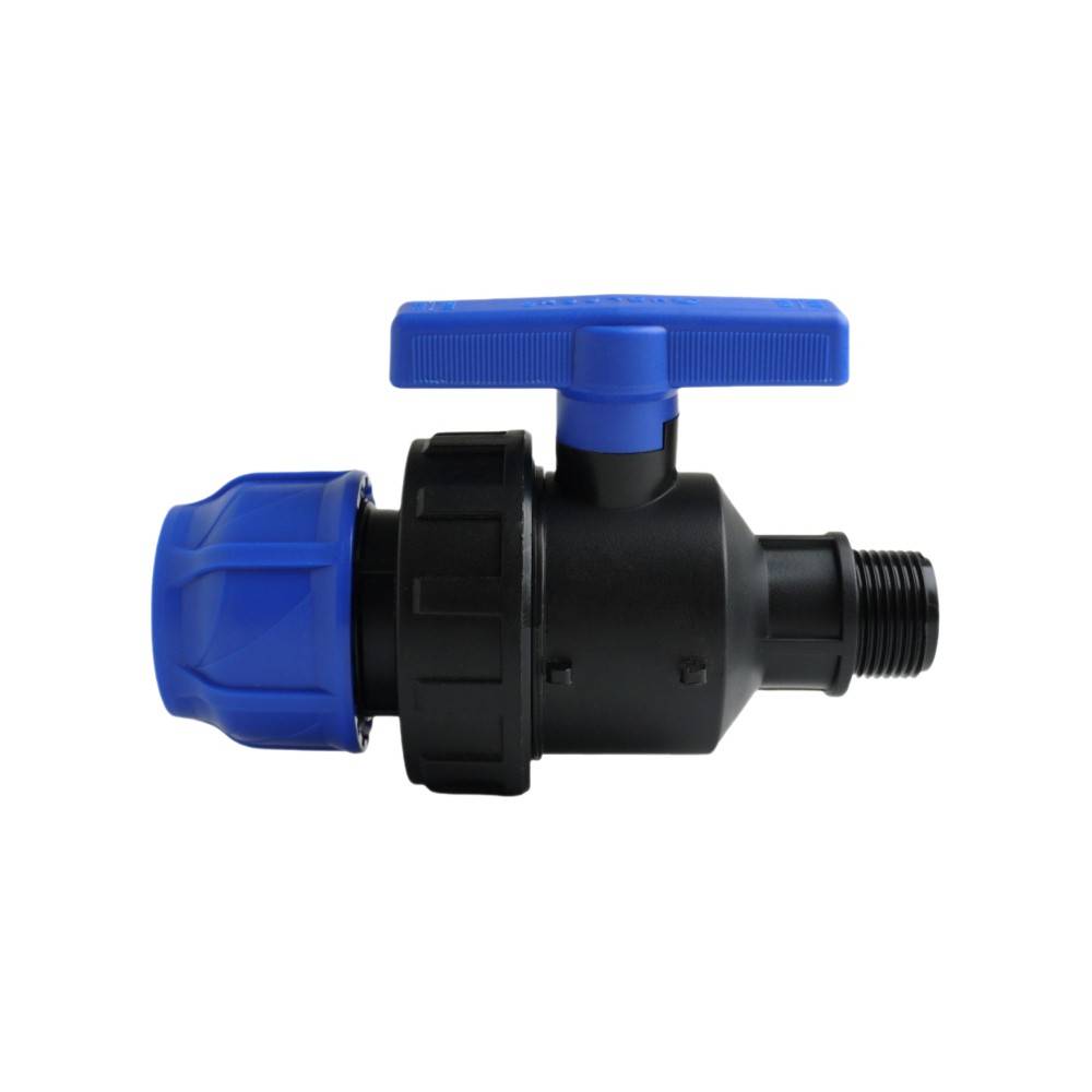 Кран шаровой компрессионный Valfex цанга-наружная резьба 40x1 1425608