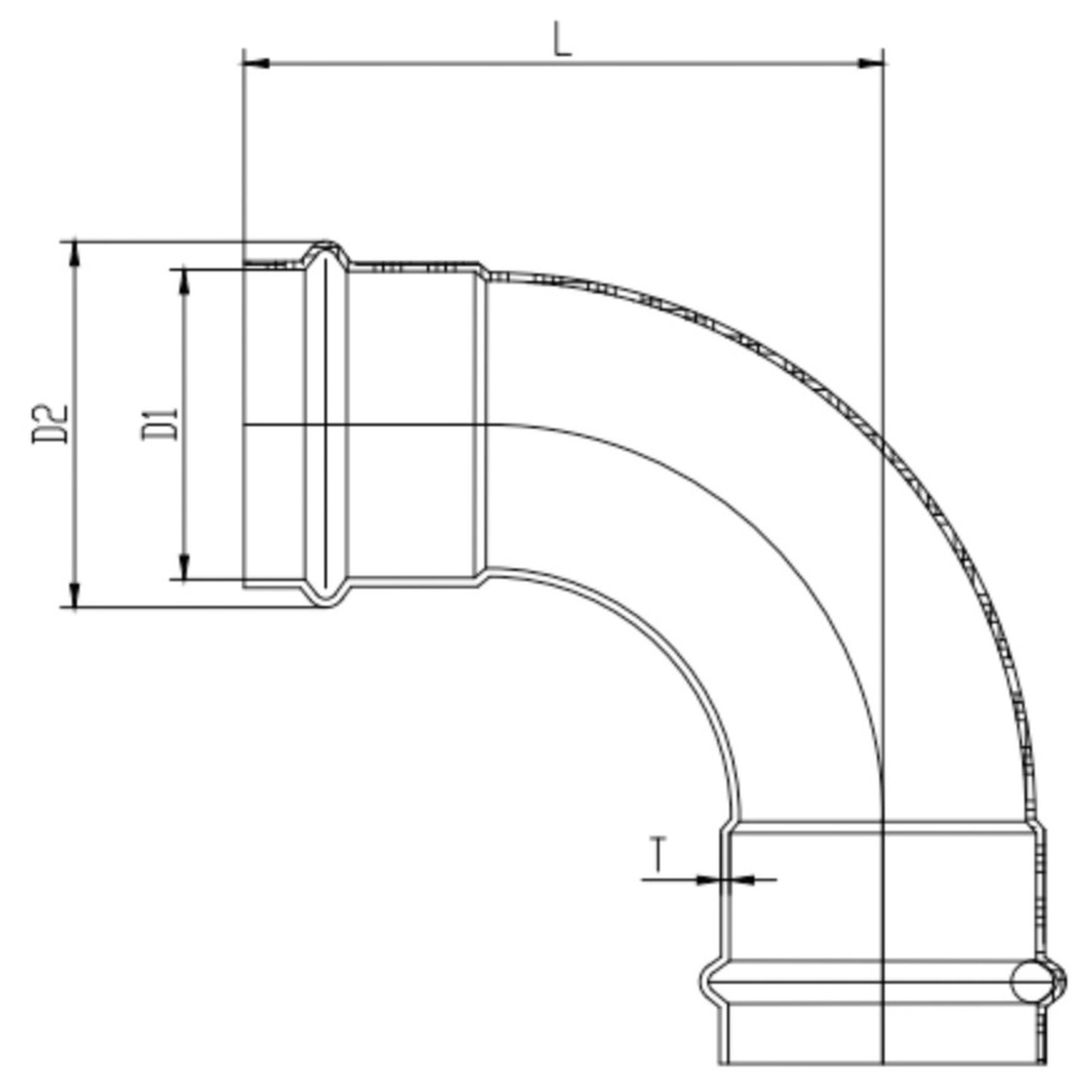 Уголок пресс 90° VIEIR VER-PRO нержавеющая сталь 18 мм НС-1451035