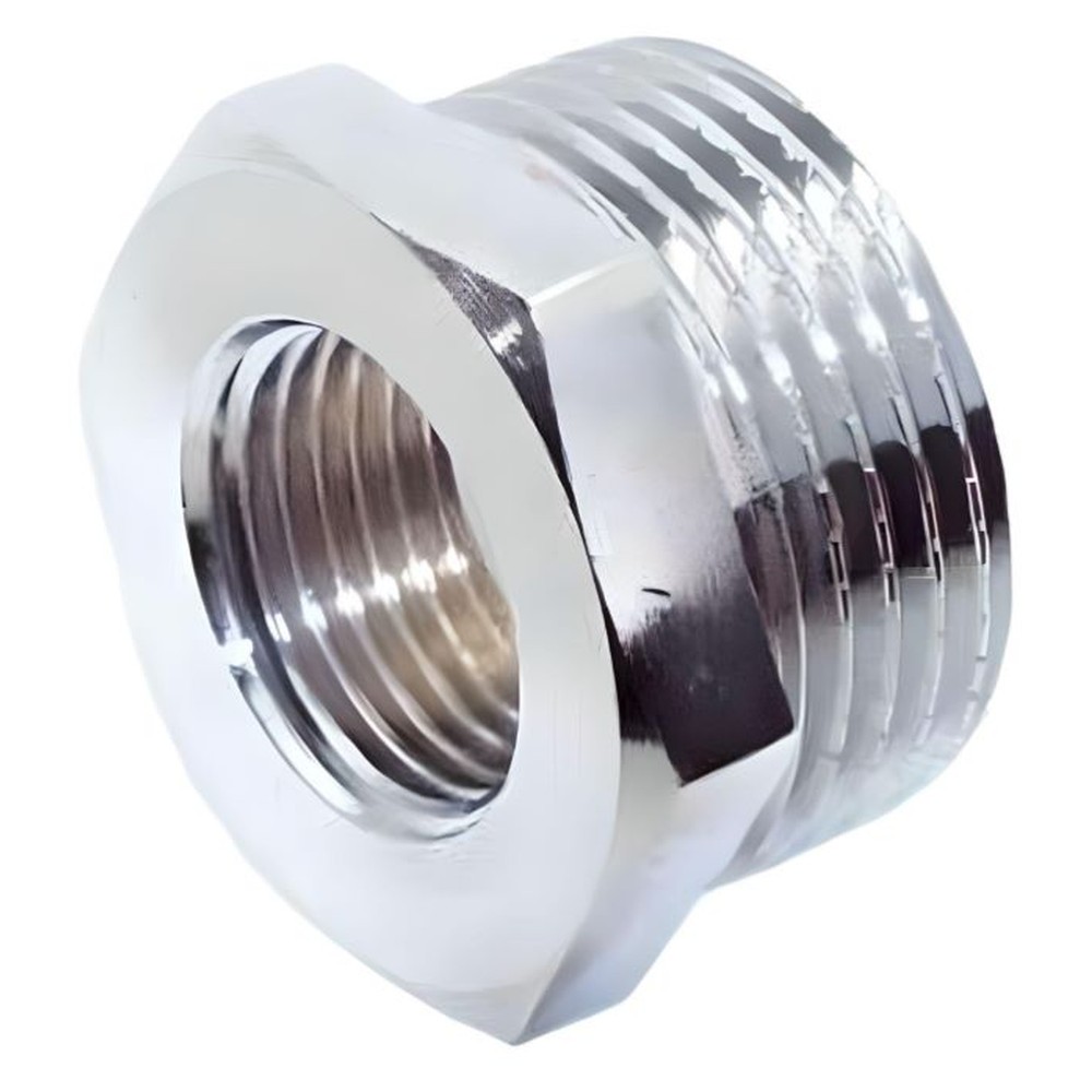 Футорка VIEIR наружная-внутренняя 1 x 3/4 дюйма хромированная BXX54