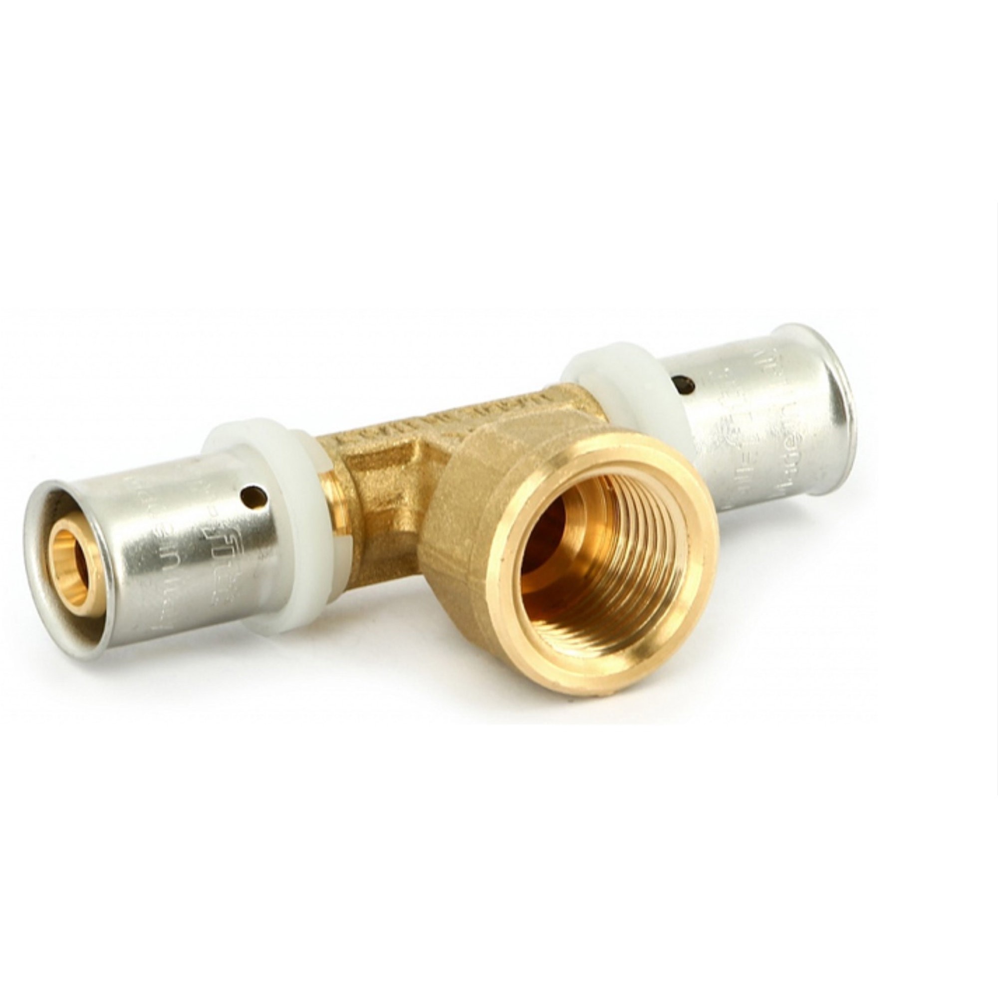 Тройник пресс Uni-Fitt с внутренней резьбой 20х3/4х20 1513630