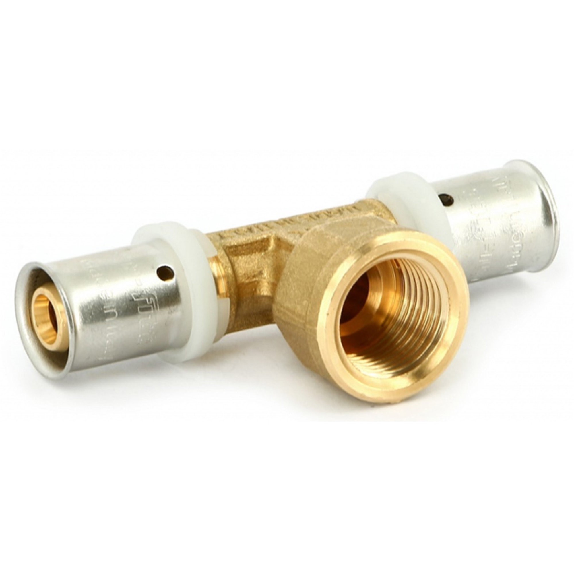 Тройник пресс Uni-Fitt с внутренней резьбой 26х1/2х26 1513631