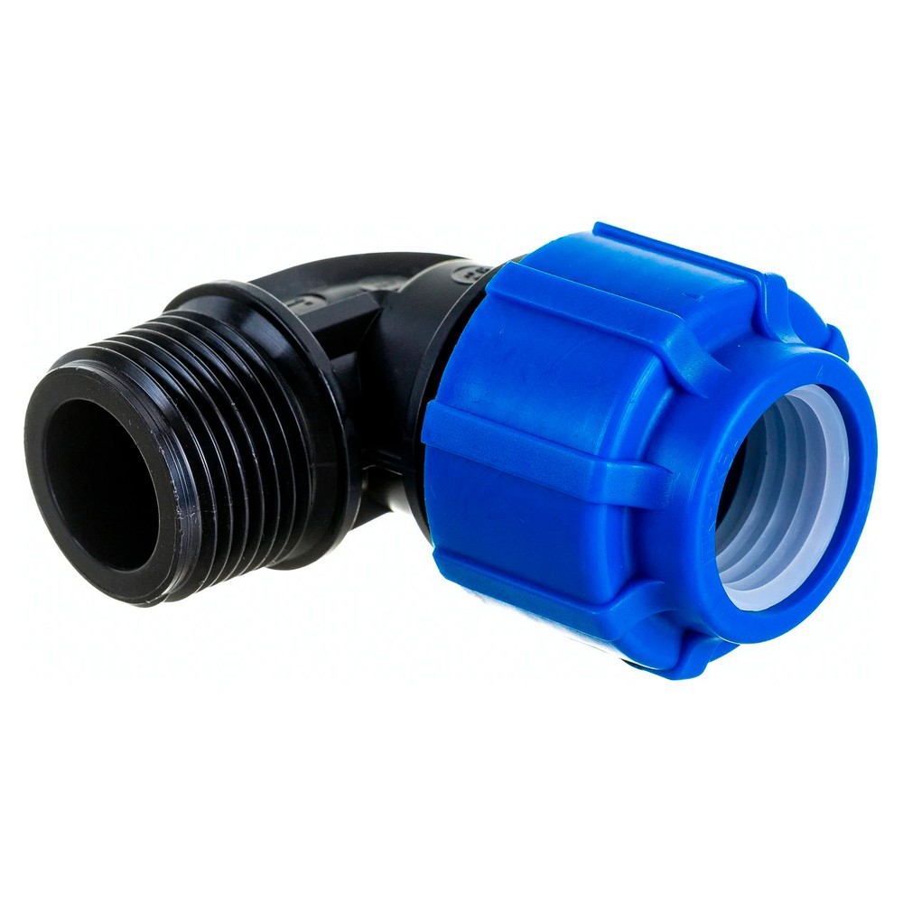 Отвод компрессионный ТПК-АКВА ПНД НР 20х3/4 НС-1524813