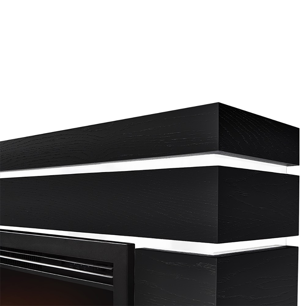 Каминокомплект Electrolux Moderno 25 шпон черный дуб с очагом EFP/P-2520LS N 1721525