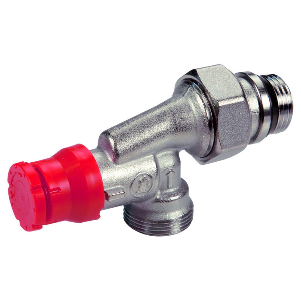 Клапан термостатический Giacomini угловой осевой с предварительной настройкой 1/2 x 16 R415PX242