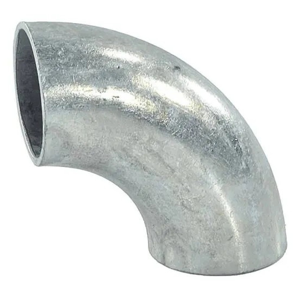 Отвод стальной крутоизогнутый оцинкованный 45х3.5 мм (Ду 40) бесшовный ГОСТ 17375-2001 1733717