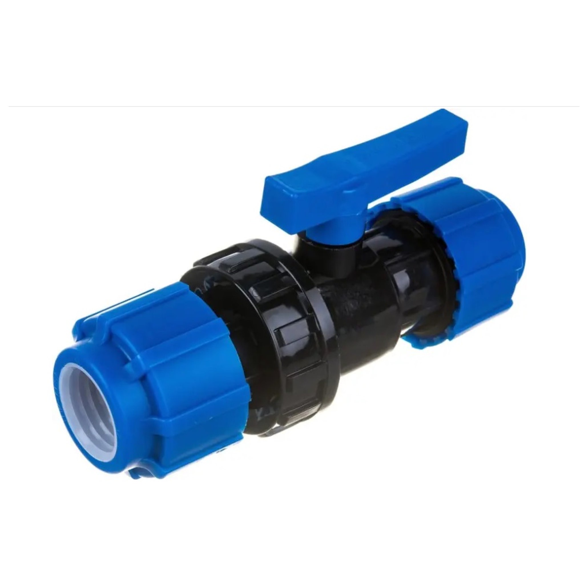 Кран шаровой компрессионный разъемный ТПК-АКВА d 32 мм 555220032